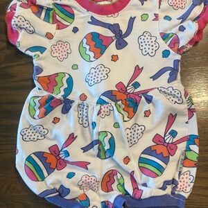 Vintage 90s Gymboree infant girl’s romper balloons